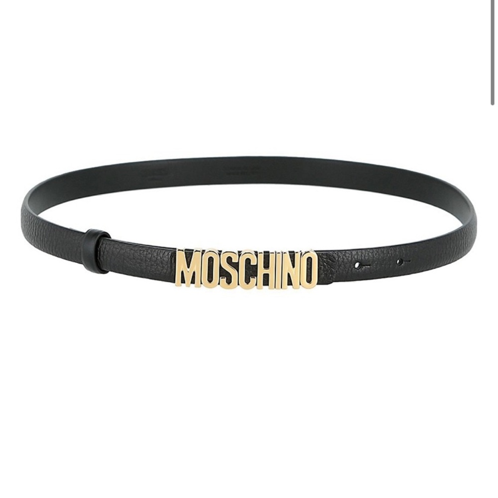 Selling size Small Moschino belt. Only worn twice.